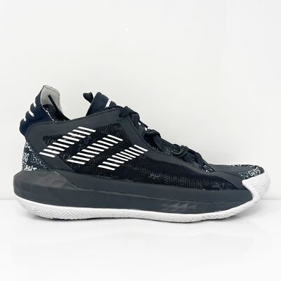 

Adidas Mens Dame 6 FU6807 Черные кроссовки для бега Размер 7, Черный, Dame 6