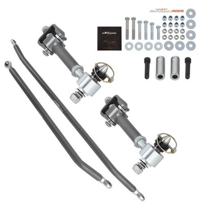 Front Steering Crossover Kit with Sway Bar Links for Jeep Cherokee XJ 1984-2001