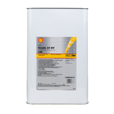 Shell 550043652  Omala S4 We 320 20Ltr Advanced Industrial Synthetic Gear Oil