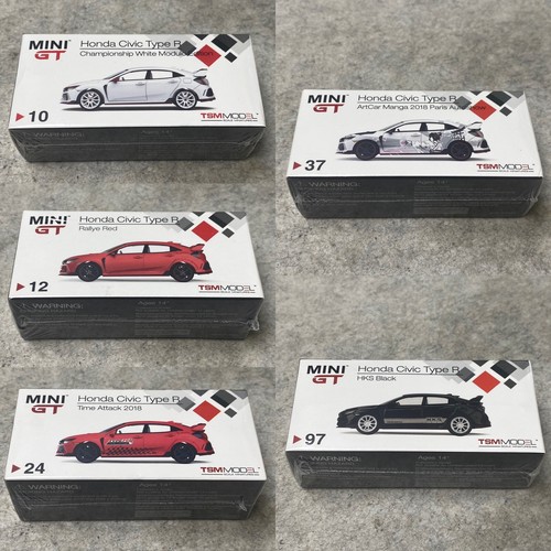 ミニカー MINI GT Honda Civic Type R FK8 LH&RH TSM Mini GT 1:64 Honda Civic Type R FK8 - Phoenix Yellow