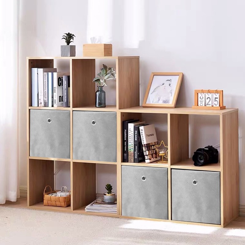 4x Faltbox Aufbewahrungsboxen Deckel Korb Einschubkorb Faltboxen Kinder