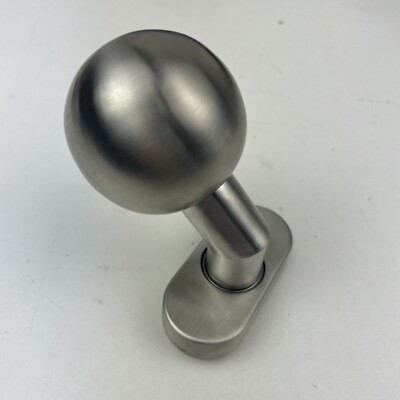 Fixed Ball Knob Intersteel oval rose 