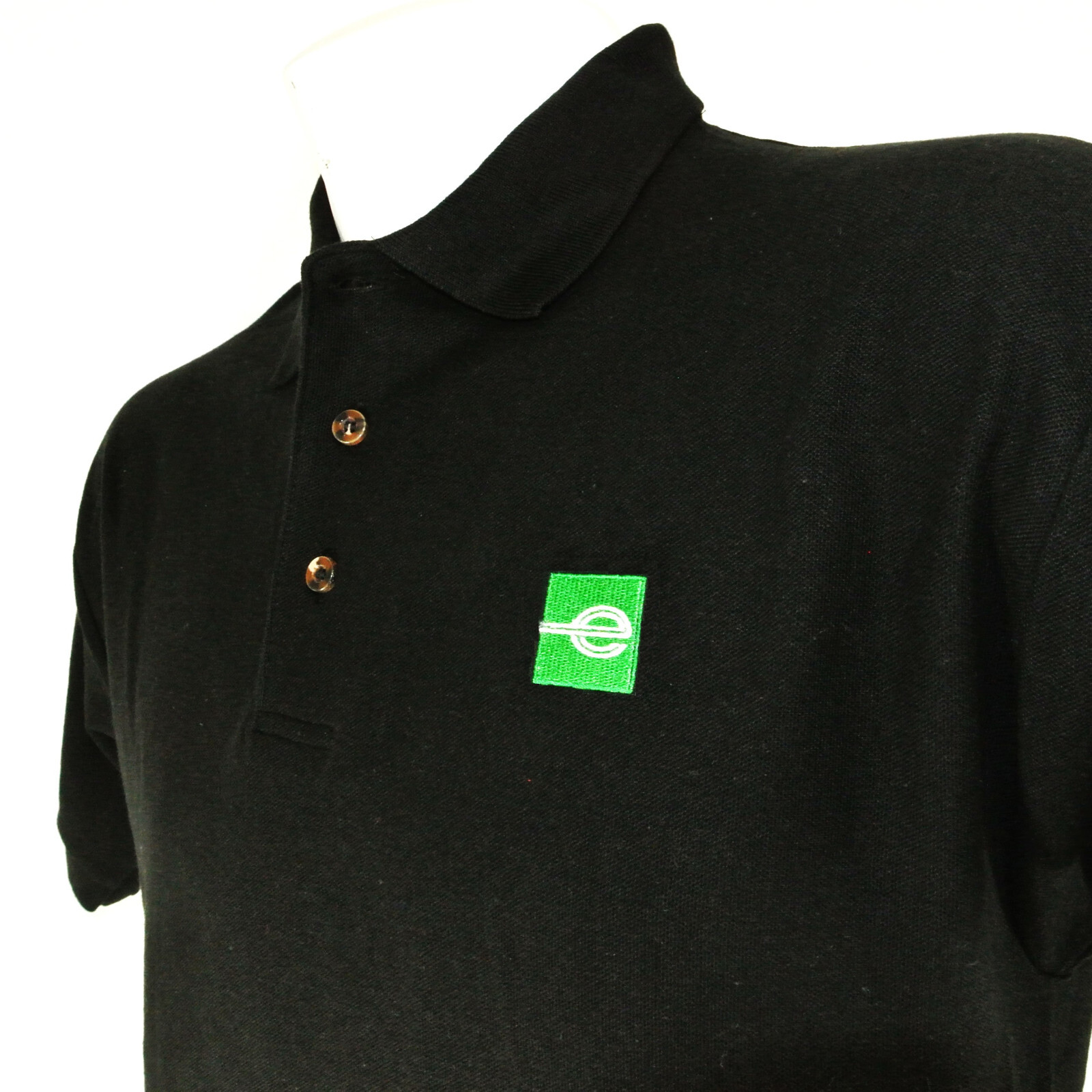 ENTERPRISE Rent A Car Employee Uniform Polo Shirt Black Size