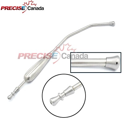 OR Grade Yankauer Suction Tube 11 3/4'' ENT Surgery Surgical Instruments