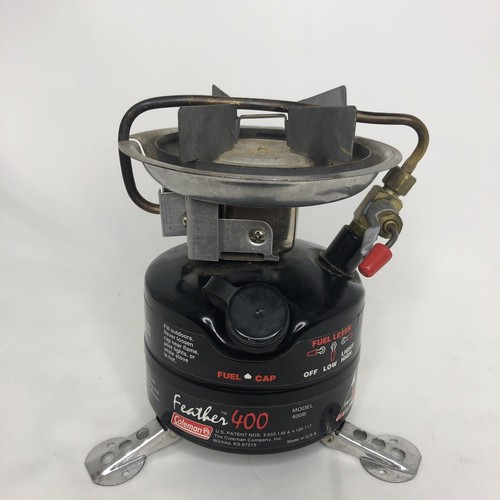 Coleman Feather 400B Stove Peak 1 Hiking Camping Prepping Very Nice