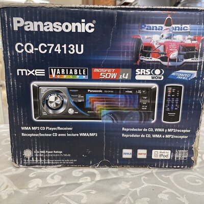 Panasonic CQ-C7413U CD Player Old School New Open Box のeBay Panasonic CQ-C7413U CD Player Old School New Open Box のeBay