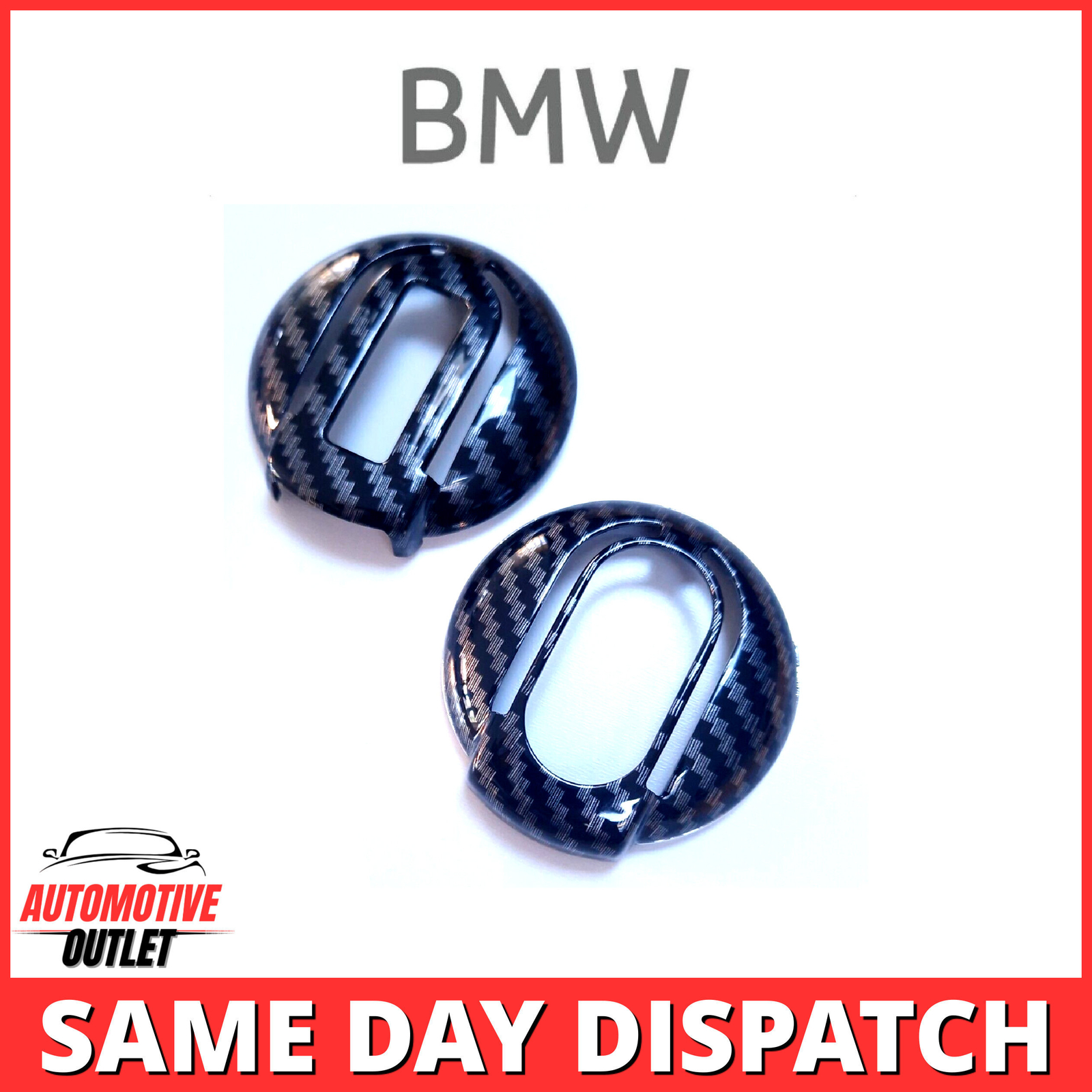 REMOTE KEY COVER FOB CASE CARBON FOR BMW MINI CLUBMAN COOPER ONE S COUNTRYMAN