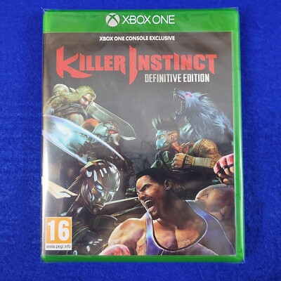 xbox one KILLER INSTINCT Definitive Edition NEW & RESEALED REGION FREE SERIES-X