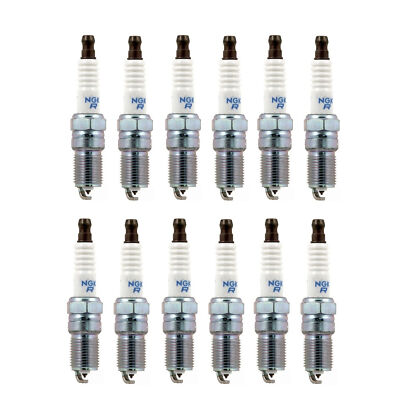 NGK Set of 12 Laser Platinum Spark Plugs For Aston Martin V12 Isuzu V6
