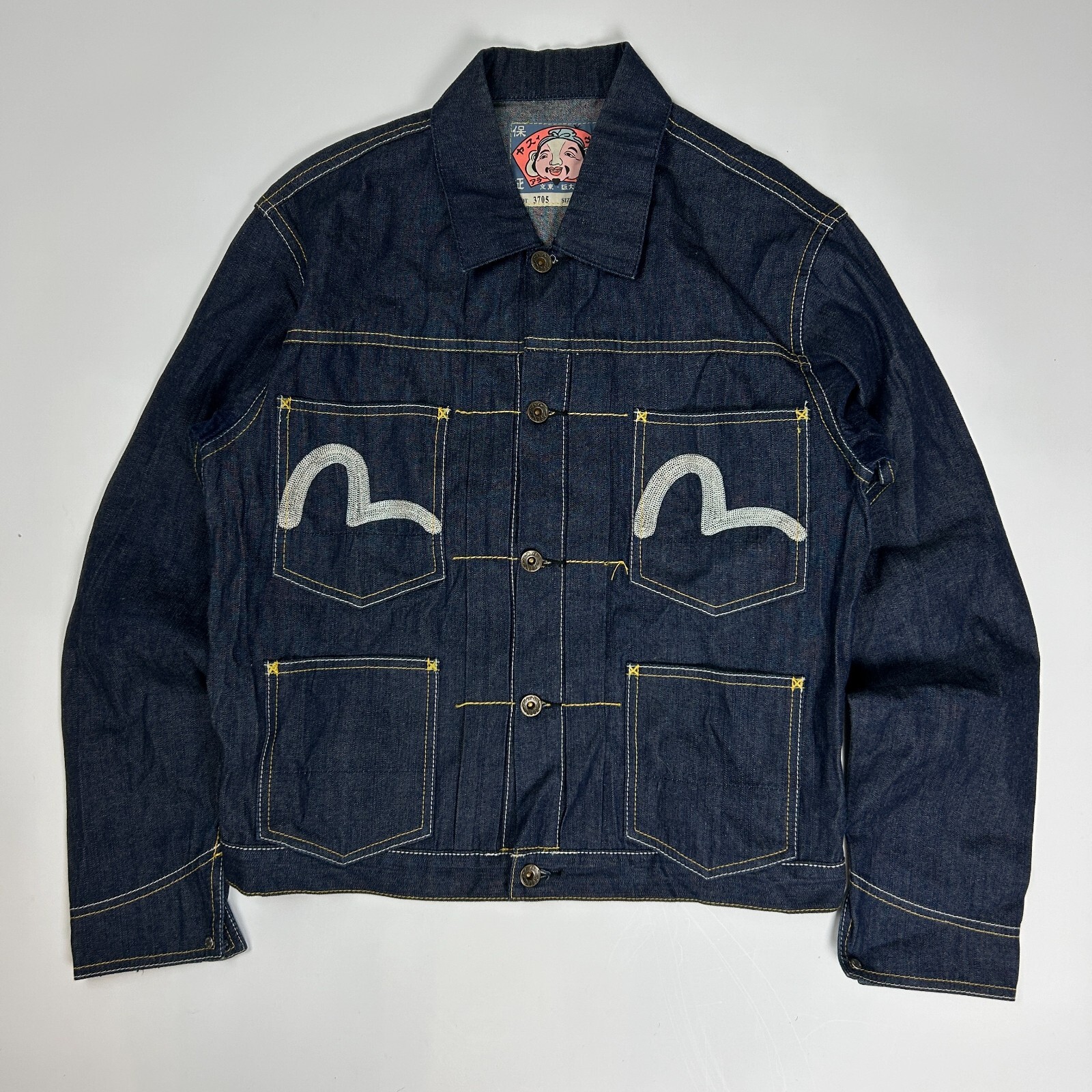 Evisu jeans womens jacket vintage y2k | eBay