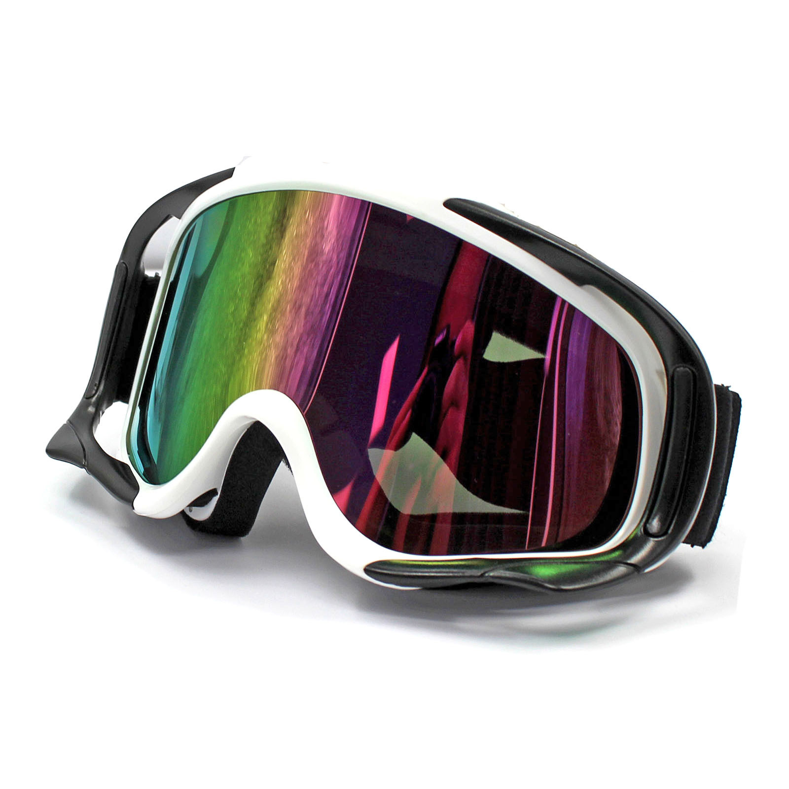 Snowboard Ski Snow Goggles Graffiti Anti-Fog UV Spherical Lens Adult Sport Glass