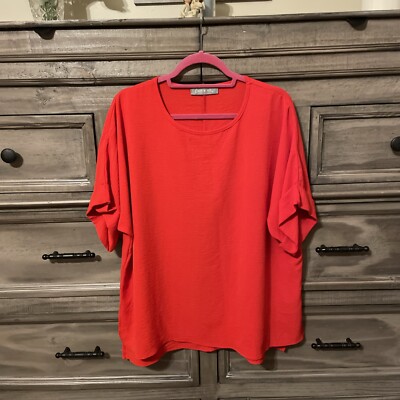 Pixy + Ivy Boutique Top - Red