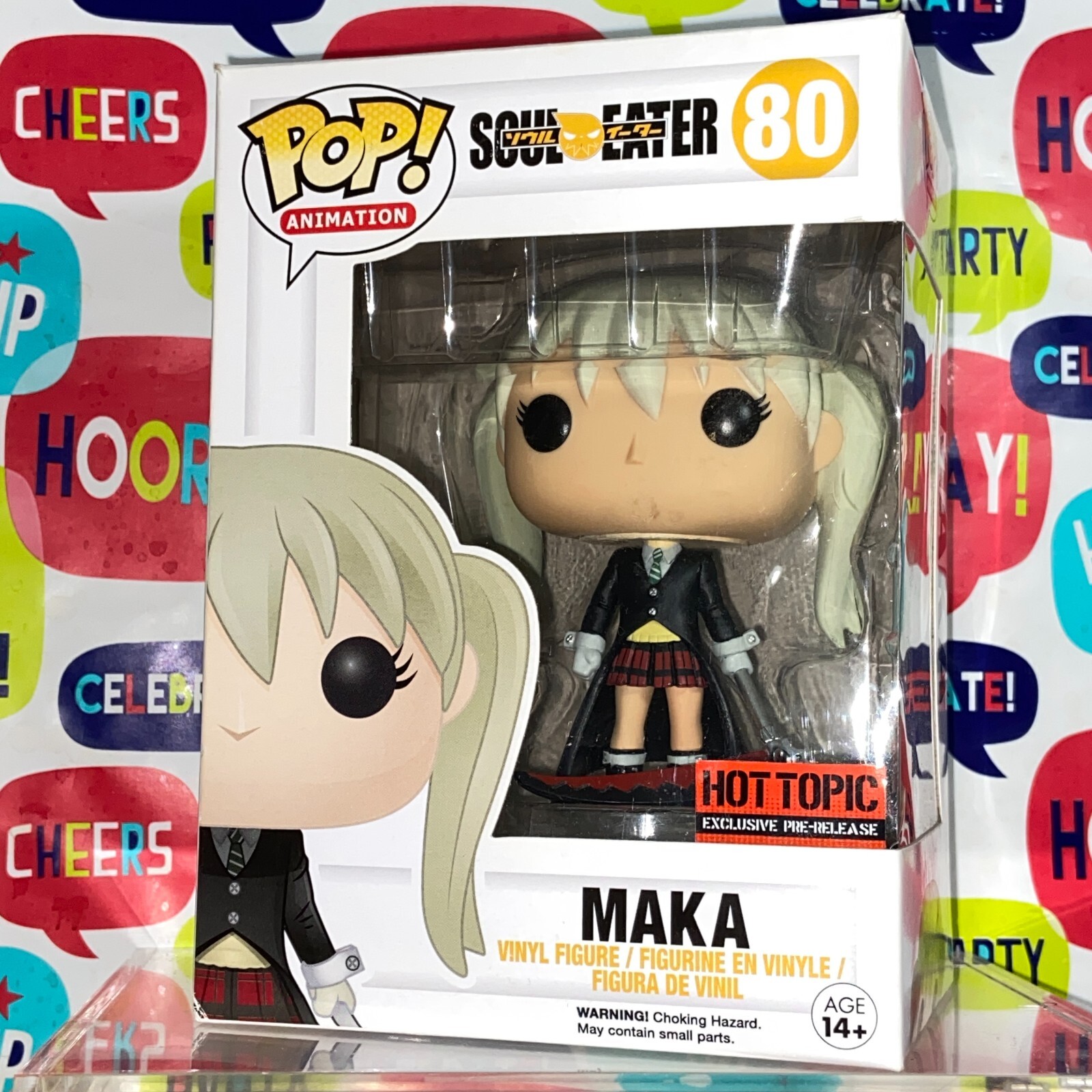 FUNKO SOUL EATER MAKA 80フィギュア Funko Pop Maka #80 Soul Eater Vaulted Vinyl Action Figure