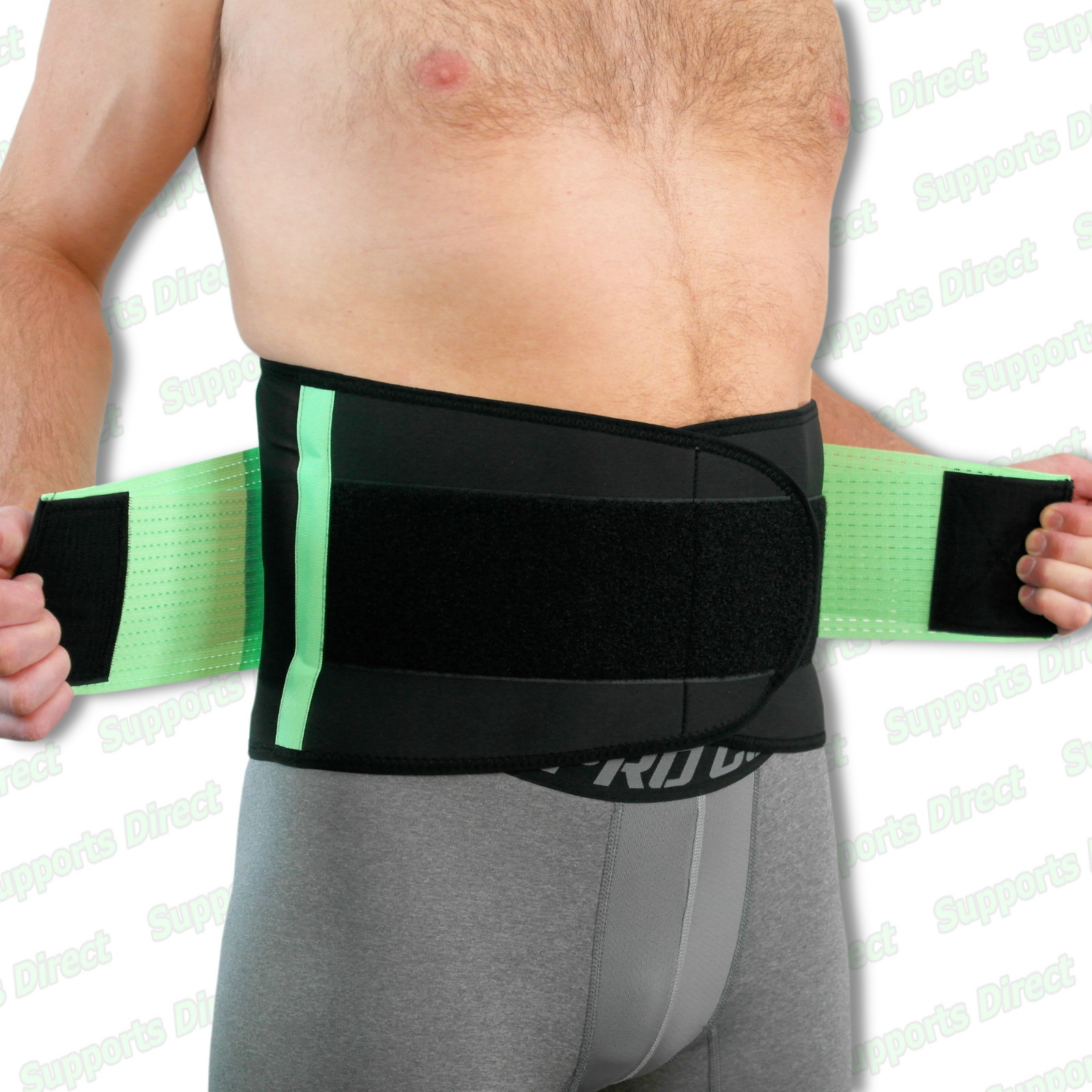 Breathable Lower Back Support Neoprene Belt Lumbar Brace Posture Girdle