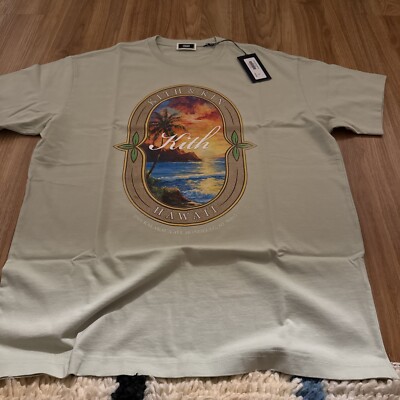 Kith Hawaii Exclusive Sold Out Hawaii Vintage T Shirt Size M (Mint) Olive
