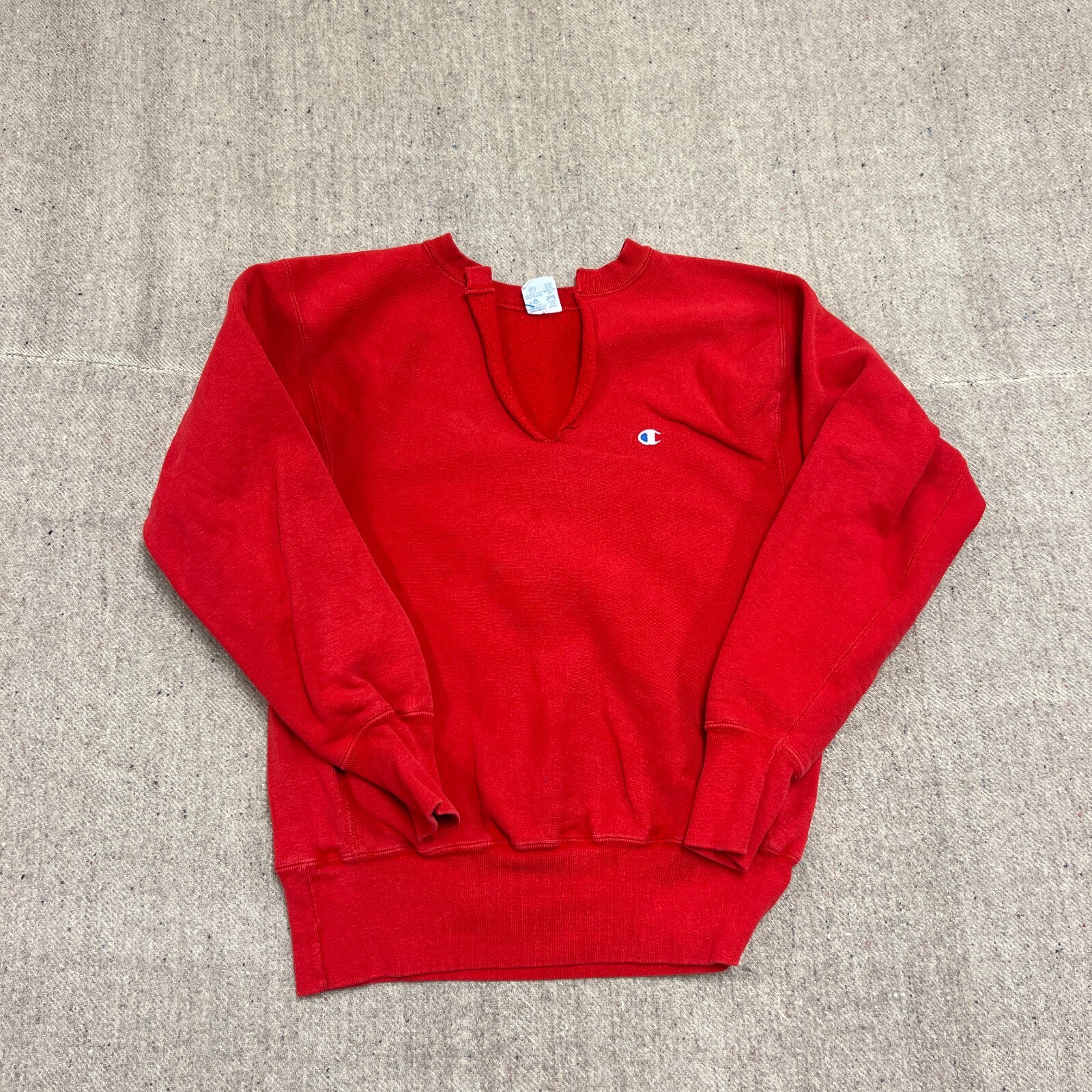 Vintage Champion Reverse Weave Hoodie Sweatshirt XL Navy