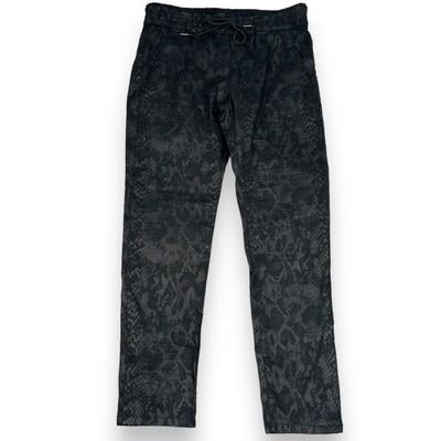 Bevy Flog Shely Pants Women s 28 Black Python Snake Limited Collection Pant New