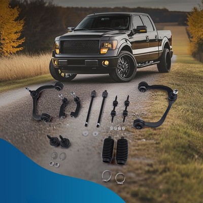 12x Front Upper Suspension Control Arm Tie Rod for Ford F-150 F150 2009-2014 2WD