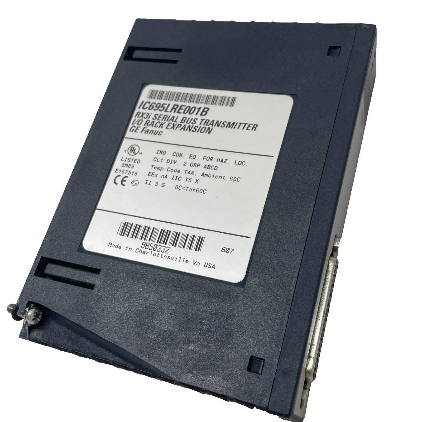 Ge Fanuc IC695LRE001B Serial Bus Transmitter I/o Module