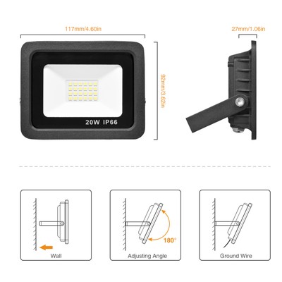 400W 300W 200W 100W LED Flood Light Outdoor Module Spotlight Garden Yard Lamp