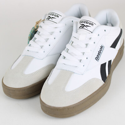 Reebok Women's Club C Revenge Low Top Sneaker White/Black 30255WWCX