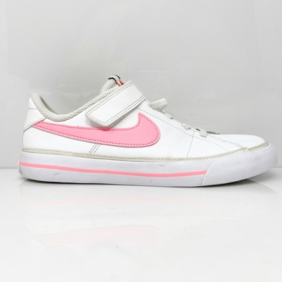 

Nike Boys Court Legacy DA5381-103 Белая повседневная обувь Кроссовки Размер 2Y, Белый, Court Legacy