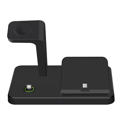 3in1 USB Charging Stand Charger For Samsung S24 Z Flip6 Fold6 Galaxy Watch 7 6 5