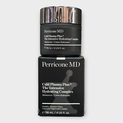 Perricone MD Cold Plasma Plus + The Intensive Hydrating Complex 4 oz NEW