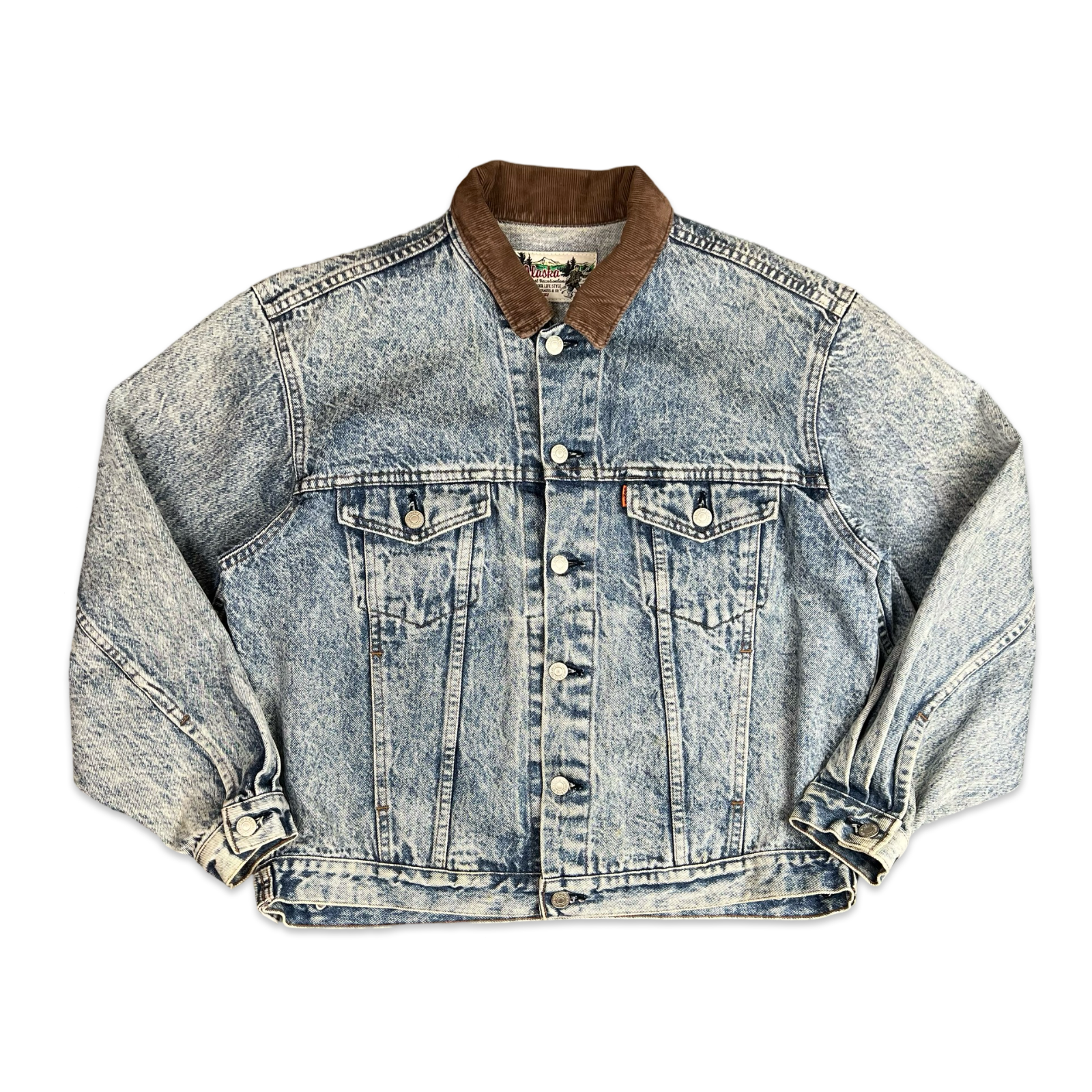 VTG 1980s LEVIS ALASKA ORANGE TAB ACID WASH DENIM JACKET L 42 | eBay VTG 1980s LEVIS ALASKA ORANGE TAB ACID WASH DENIM JACKET L 42 | eBay