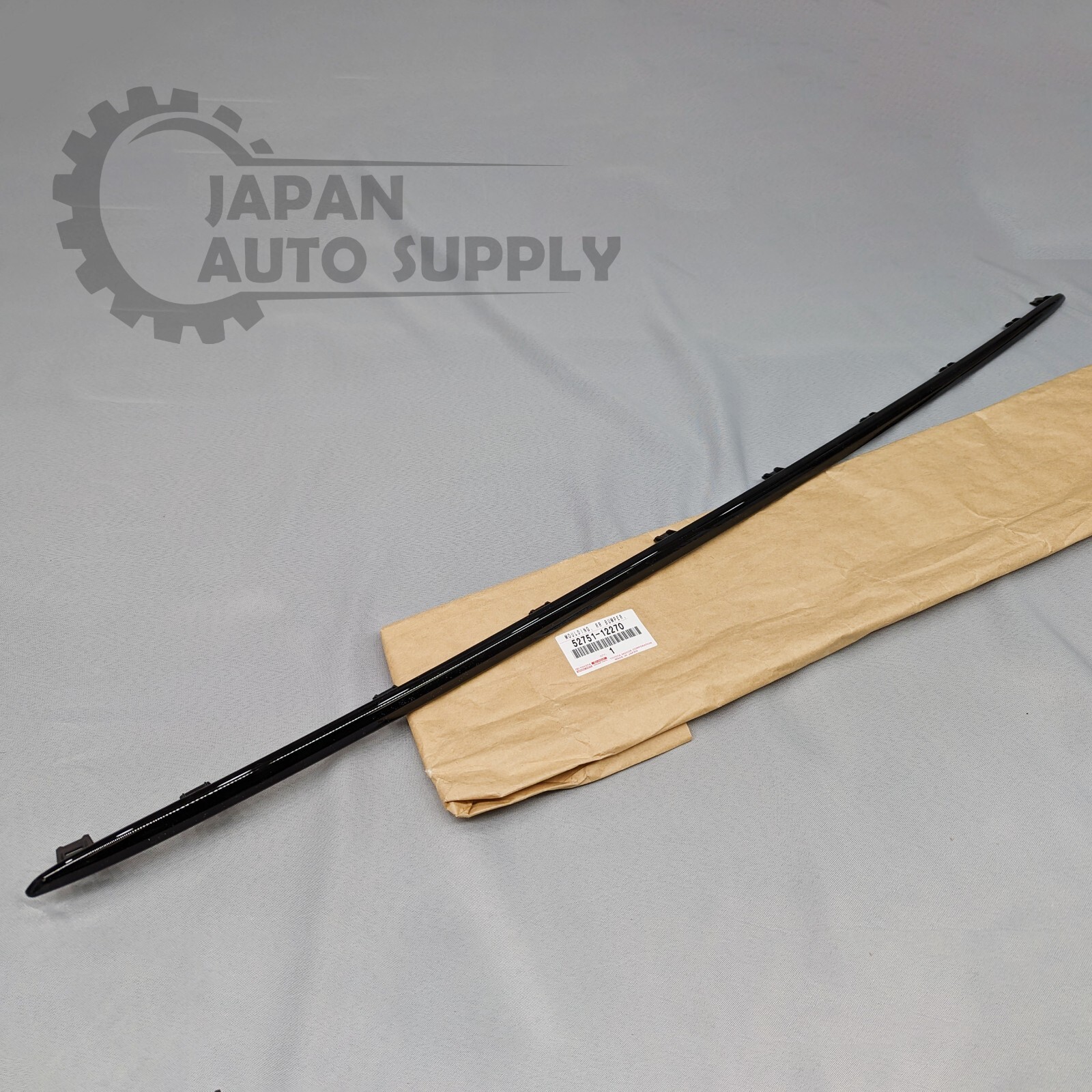 GENUINE TOYOTA SCION 16-18 iM COROLLA iM REAR BUMPER BLACK MOLDING