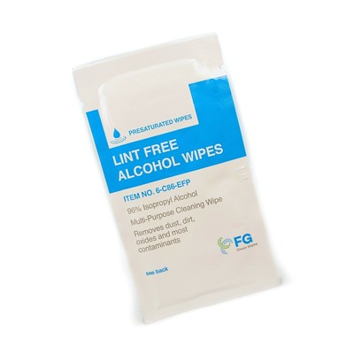 large alcohol wipes individually wrapped