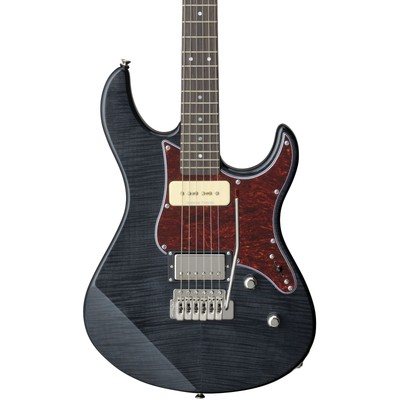 Yamaha PAC611VFM Pacifica Electric Guitar, Translucent Black