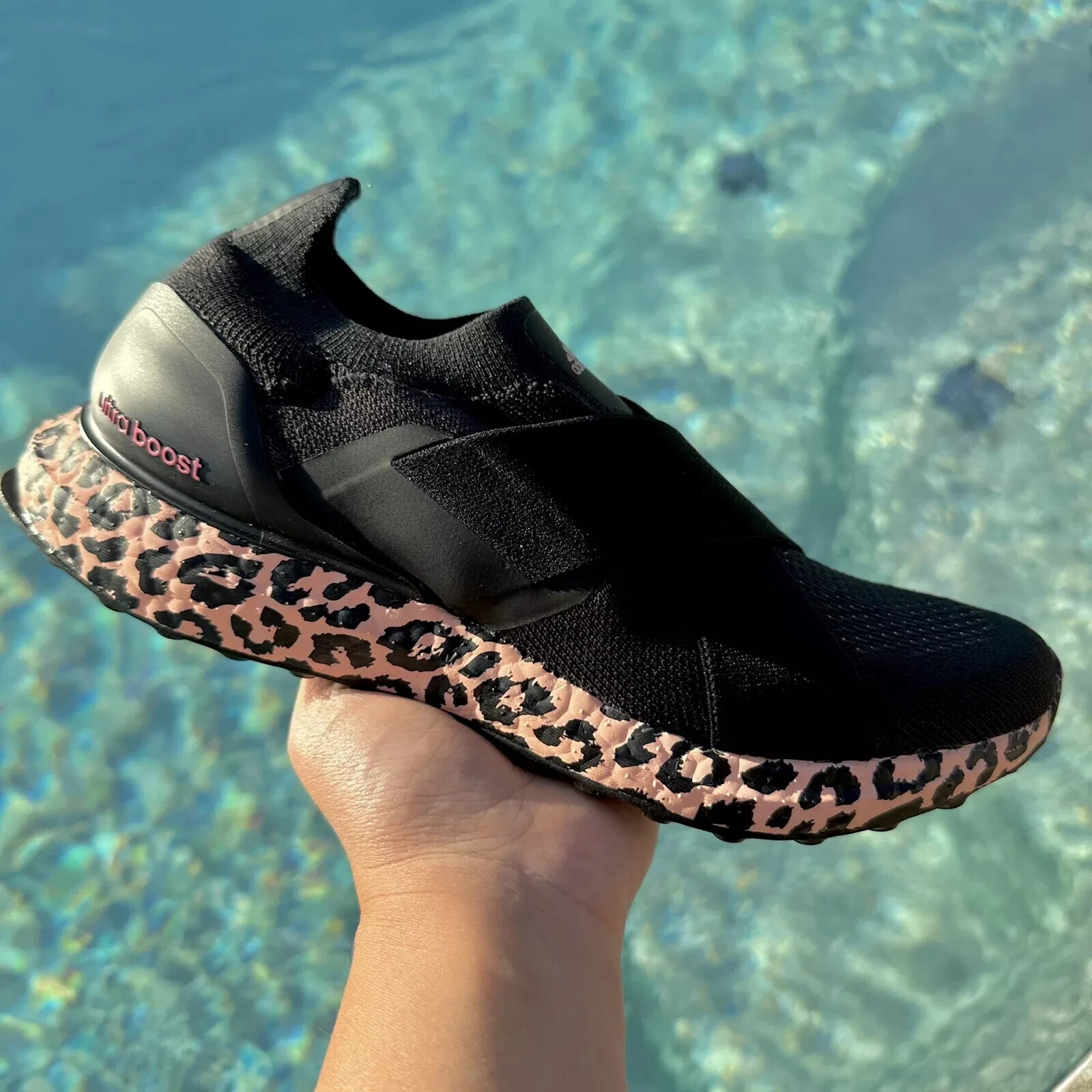 Adidas UltraBoost DNA Leopard Print Women's Athletic Shoes