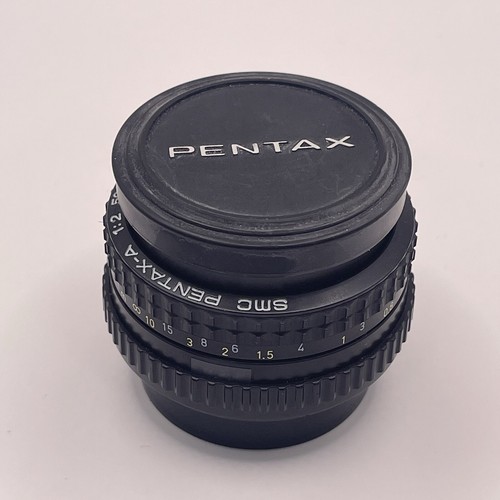 SMC Pentax-A 50mm F/2 K Mount Camera Lens 6048236 Mint SMC Pentax-A 50mm F/2 K Mount Camera Lens 6048236 Mint