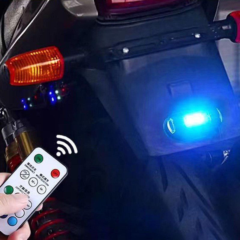 7 Colors RGB Led Rock Light Remote Control Rechargeable For ATV UTV Car