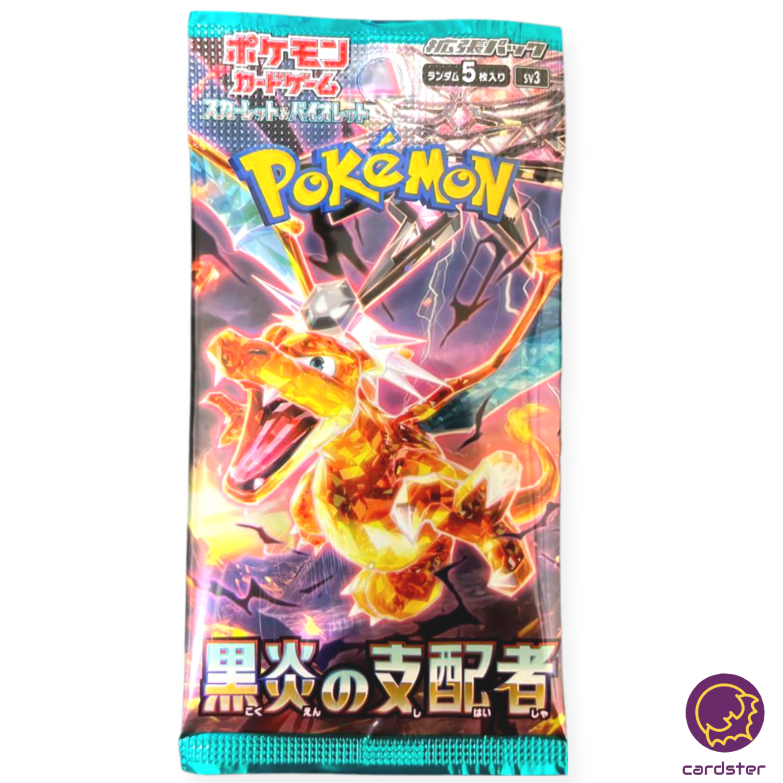 Charizard ex SR 125/108 Ruler of the Black Flame SV3 Japan