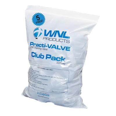 5000TV-CP Practi-Valve CPR Training Valve Fits All WNL Adult and Infant Train...