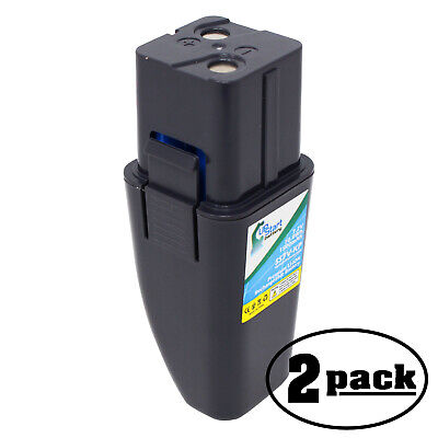 2-Pack 7.2V NIMH Battery for Ontel Swivel Sweeper RU-RBG (7.