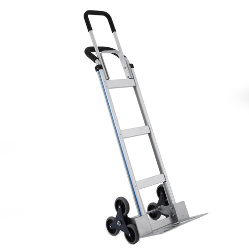 2 in 1 Aluminum Hand Truck Stair Climber 550 lbs Capacity w/ Dual Handles