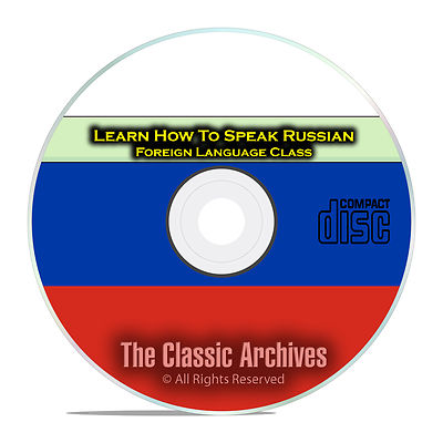 Learn How To Speak Russian, Fast & Easy Foreign Language Training Course, CD E13