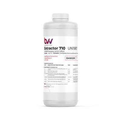 BVV Ultra High Purity 710 Extraction Solvent - CDA 12-A
