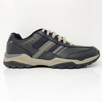 

Мужские кроссовки Skechers Henrick Delwood 66015 черные повседневные кроссовки размер 14, Черный, Henrick Delwood