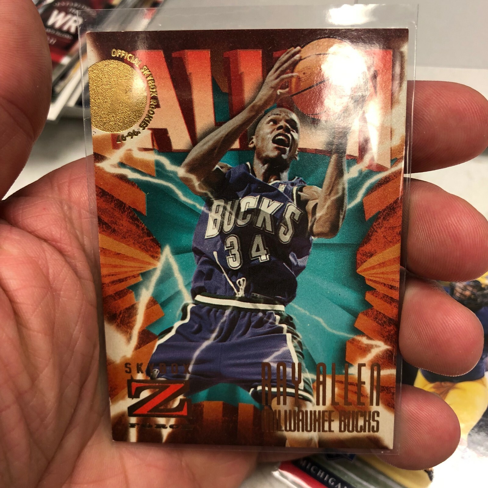 レア Majik Box micro buff バッファ Antonio McDyess 1996-97 Skybox Z-Force #23 Denver Nuggets | eBay