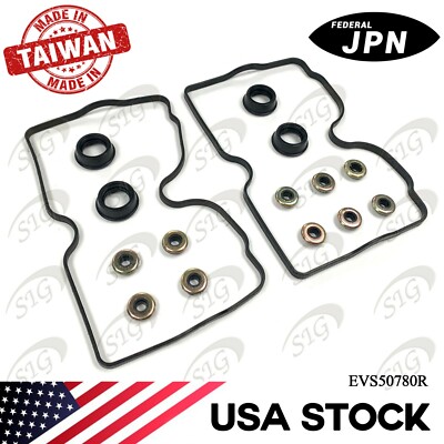 Engine Valve Cover Gasket Set for Subaru Forester 2006-2010 2.5L H4 2458cc