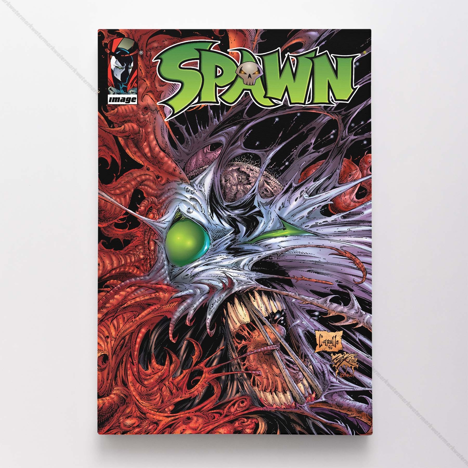 Spawn 49 Poster Canvas Comic Book Cover Art Print #A