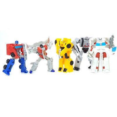 Transformers Authentics Bravo Class - Pocket Scale Lot with Bonus Weapons