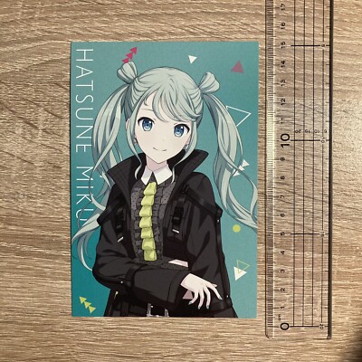 Project Sekai Miku Profile Card Vocaloids