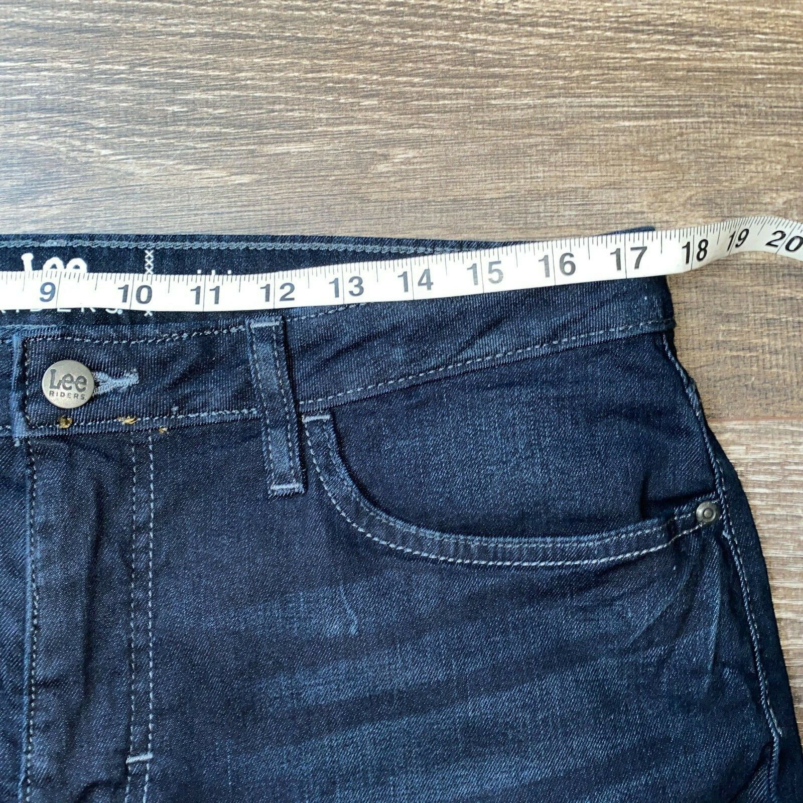 Джинсы Lee Riders Midrise Skinny Dark 