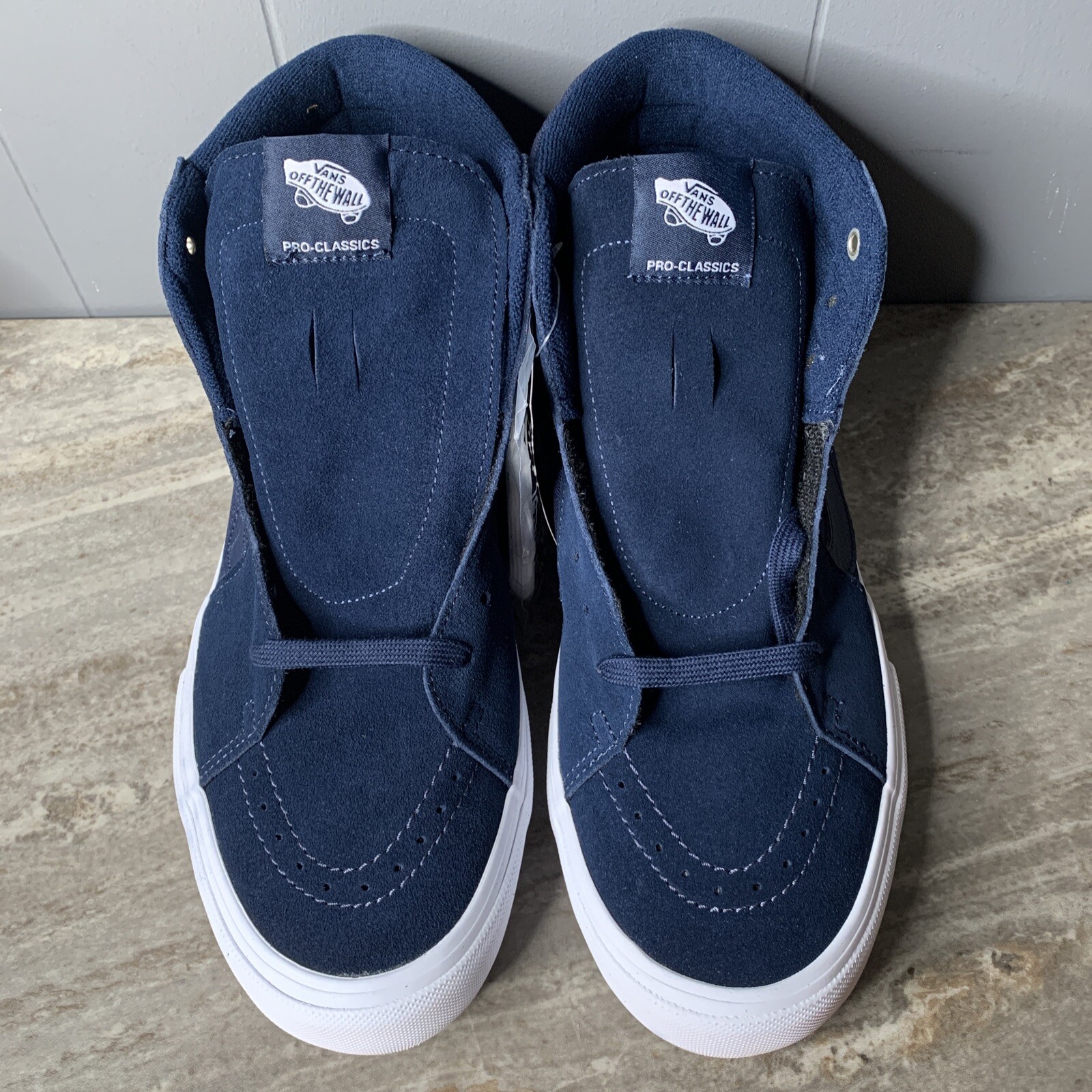Vans Sk8-Hi Pro Navy/Navy Mens Size 10 NIB: купить с доставкой из США, цена  11 129 руб - (234354166785)