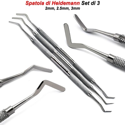 Strumenti di Otturazione Composito Spatola di Heidemann Modellare Sonda Dentale